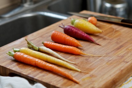 Taste Testing Carrots